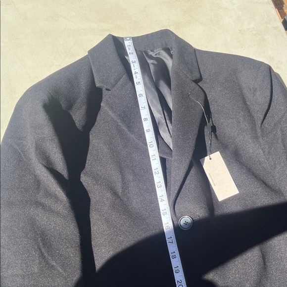 Kenneth Cole Men's Classic Black Trench Coat 44r nwt - Picture 10 of 15